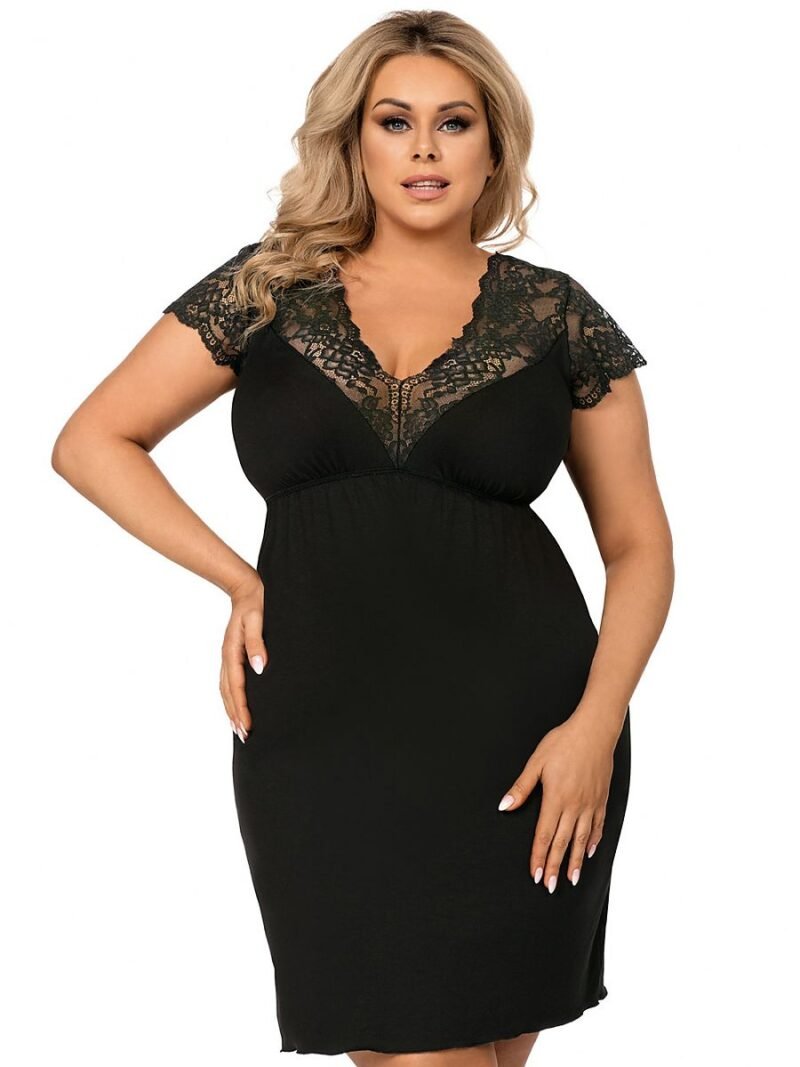 قميص نوم موديل 141901 Donna