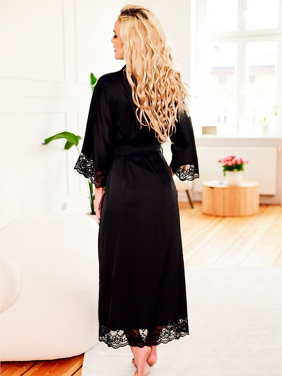 Long bathrobe model 187013 Kalimo - Image 3